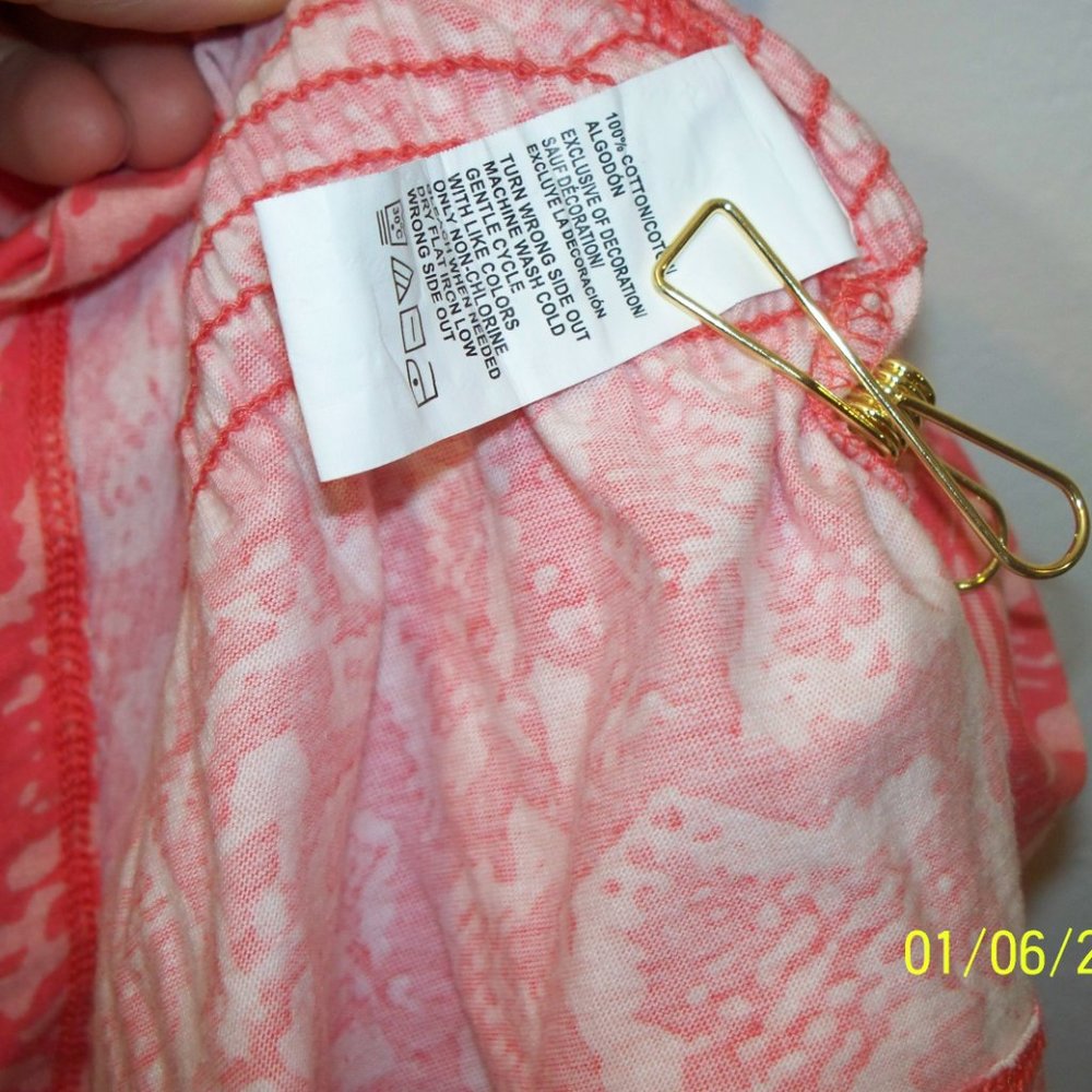 Izod Woman Top Shirt Blouse 2X R4 - Picture 5 of 5